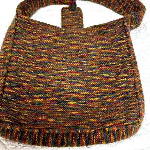ETHNIC HIPPIE BABA COOL BOBO BAG in recycled silk from Nepal, - Picture 5 of 10
